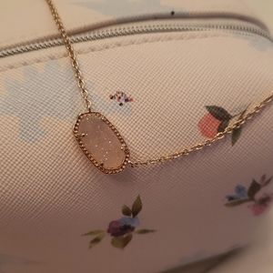 Kendra Scott Elisa rose gold in Iridescent Drusy